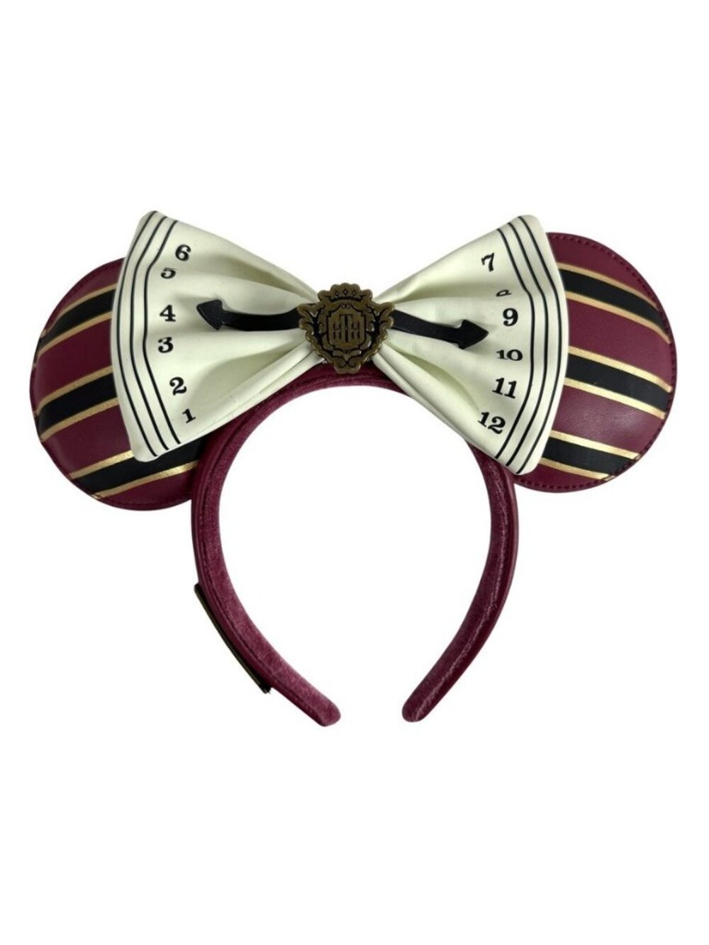 Disney Parks Loungefly Tower Of Terror Glow In Dark Bow Minnie Ears Headband